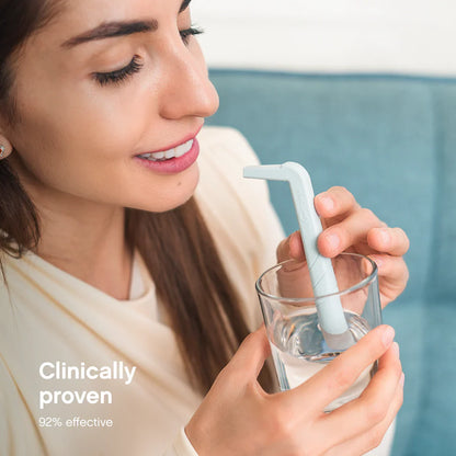 Reusable Anti Hiccup Artifact L Shaped Straws