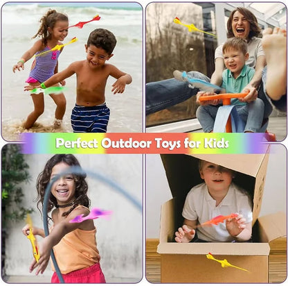 🦖 Stretchy Catapult Dinosaur Toy