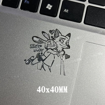 Disney Zootopia Cartoon Cute Anime Decals