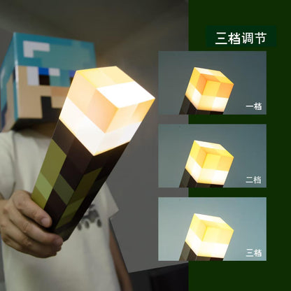 🟡 (Minecraft) Candle Light Keychain 🔑✨