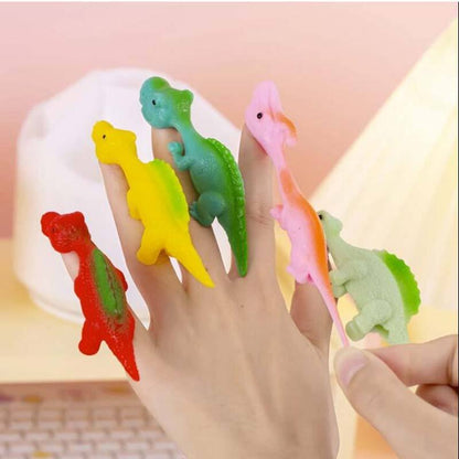 🦖 Stretchy Catapult Dinosaur Toy