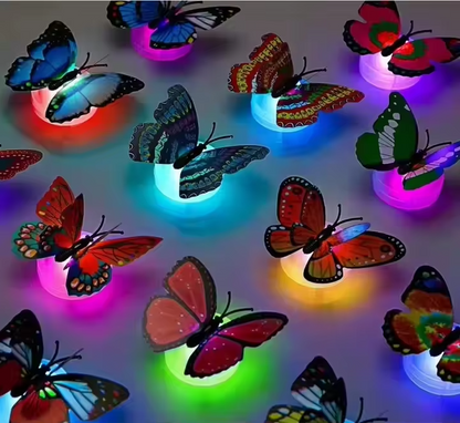 🦋 3D Color-Changing Butterfly LED Wall Light
