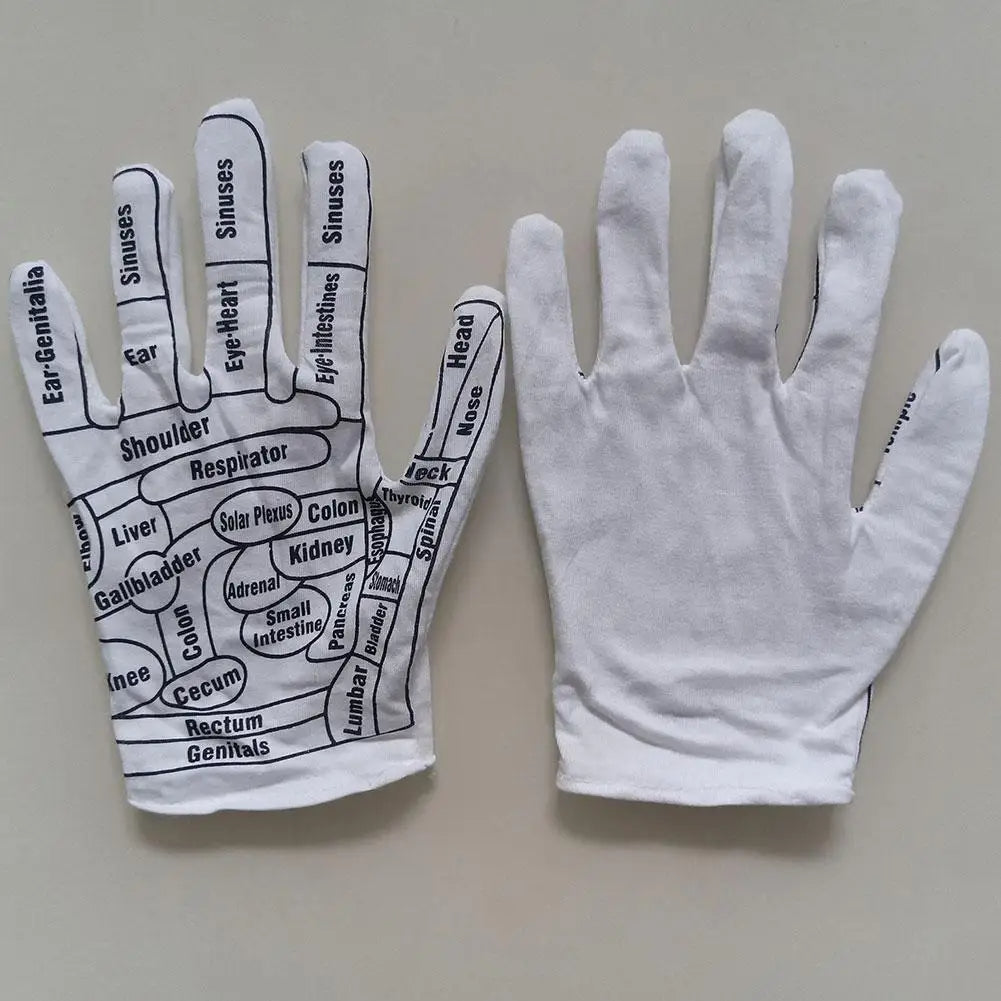 Gloves Hand Reflexology Tools (1 Pair)